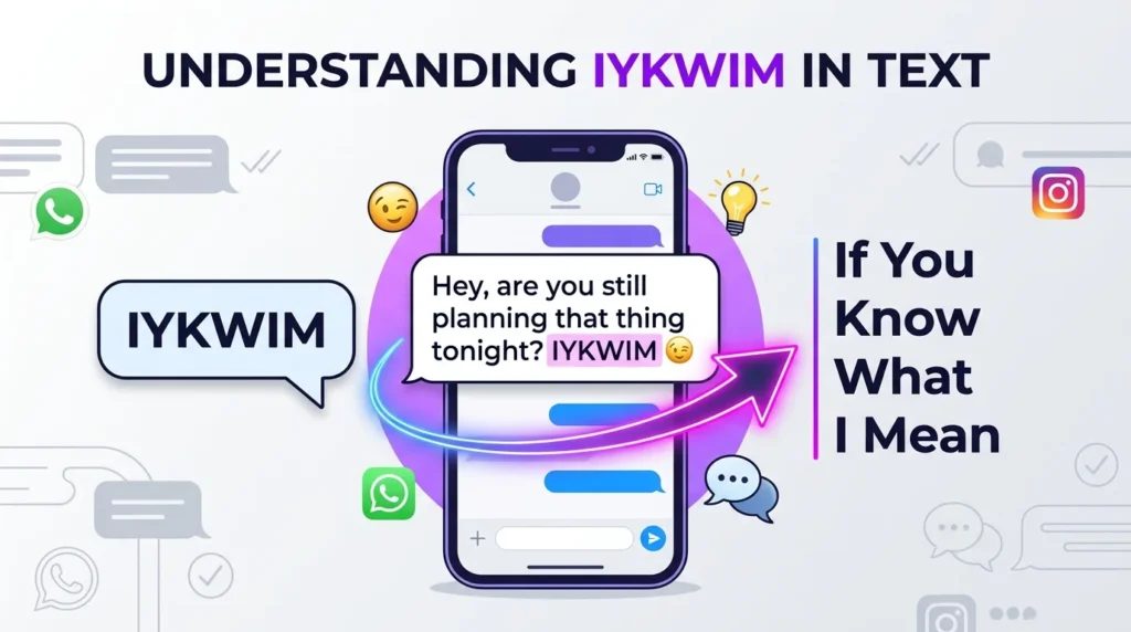 What Does IYKWIM Mean in Text?