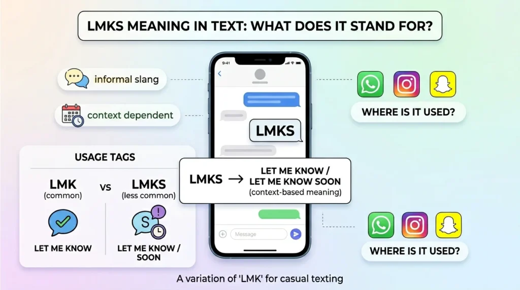 What Does LMKS Mean in Text?