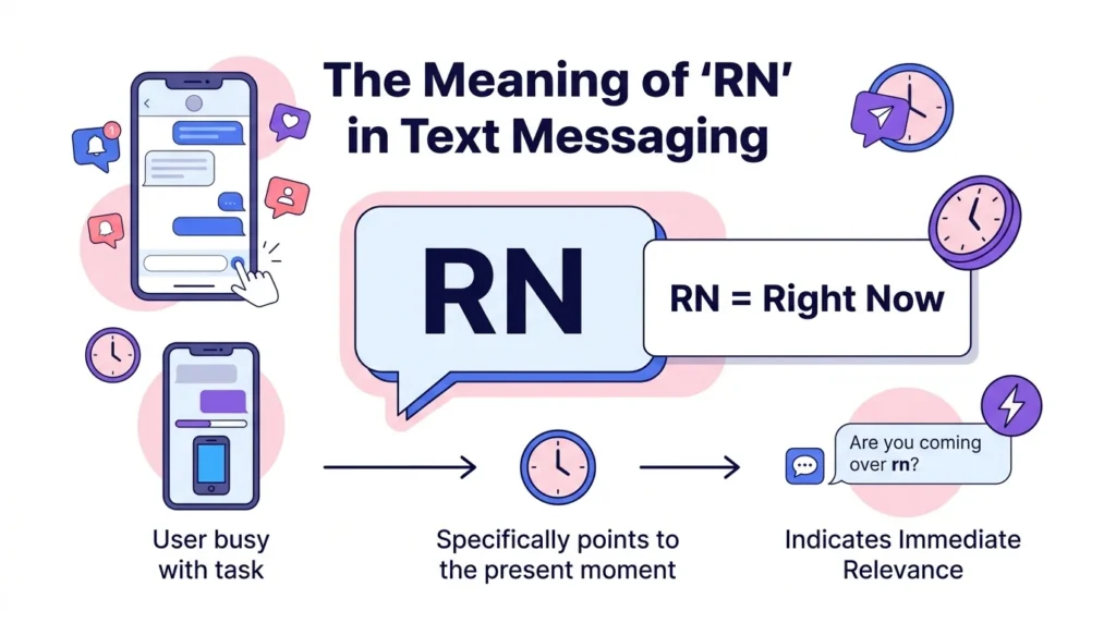 What Does RN Meaning in Text