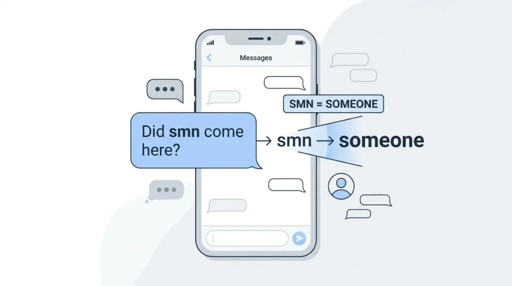 What Does SMN Mean in Text