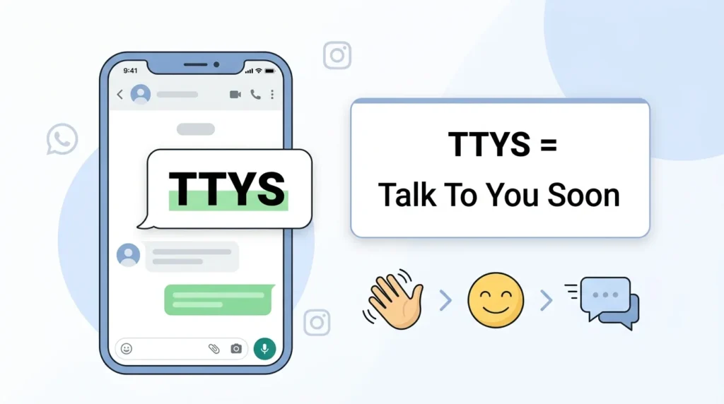 What Does TTYS Meaning in Text?