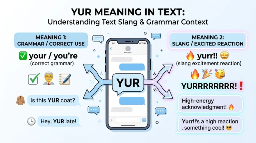 What Does YUR Mean in Text?