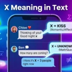 X Meaning in Text