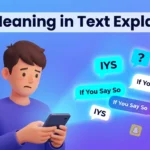 IYS Meaning in Text