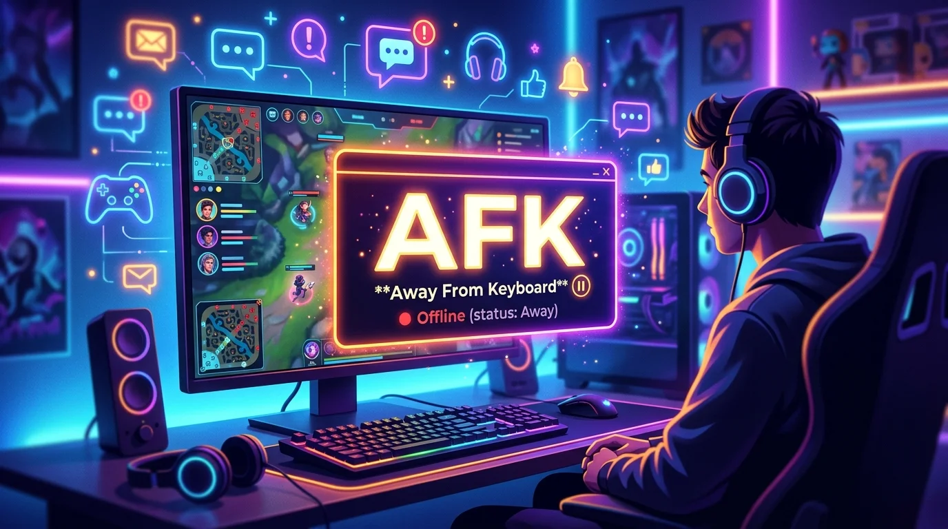 AFK Meaning in Text