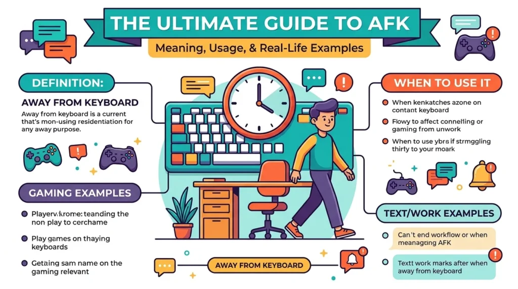 What Does AFK Meaning in Text?