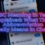 BBC Meaning in Text