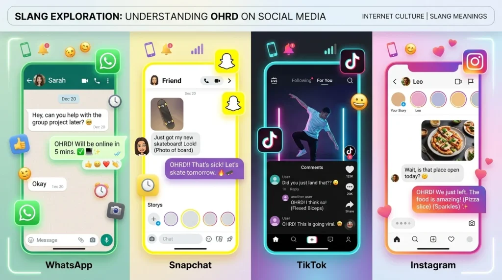 OHRD Meaning on Social Media Platforms