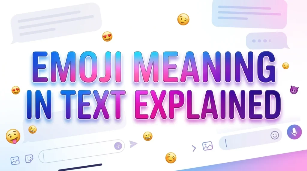 Emoji Meaning in Text