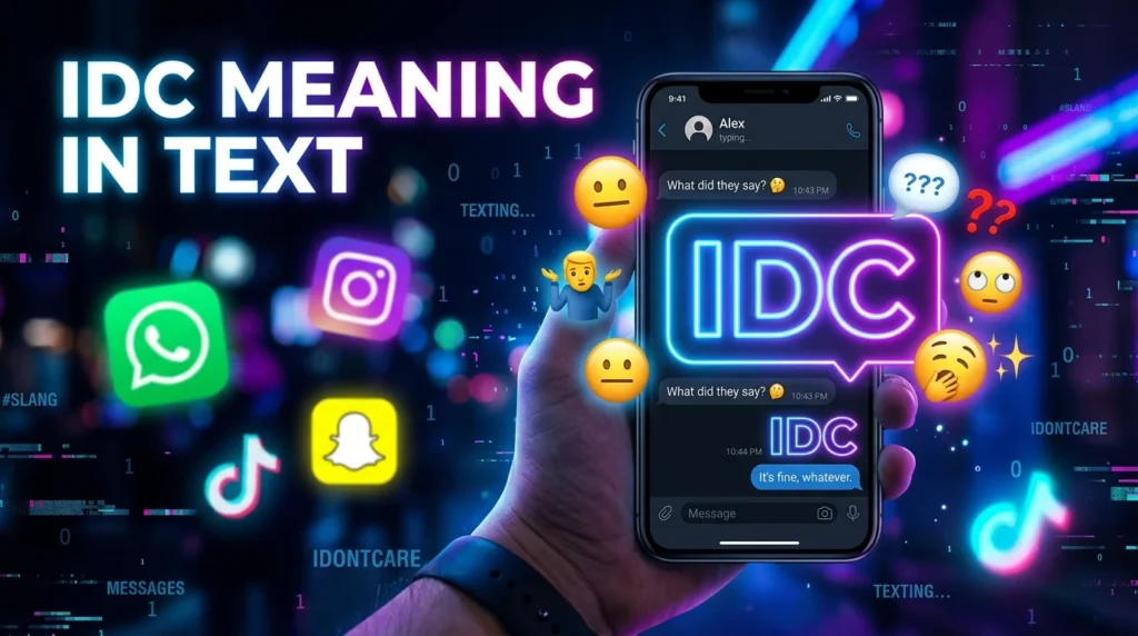 IDC Meaning in Text