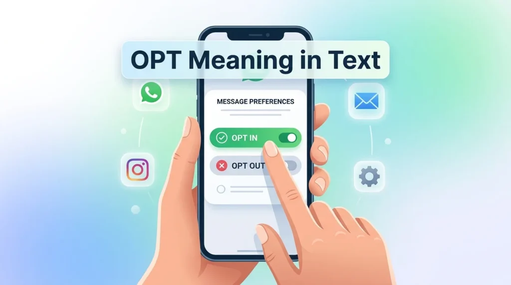 OPT Meaning in Text