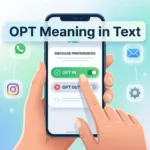 OPT Meaning in Text