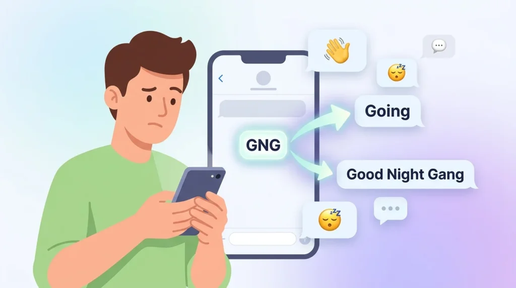 What Does GNG Meaning in Text?