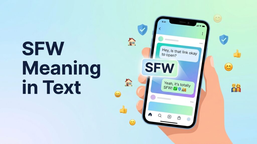 SFW Meaning in Text