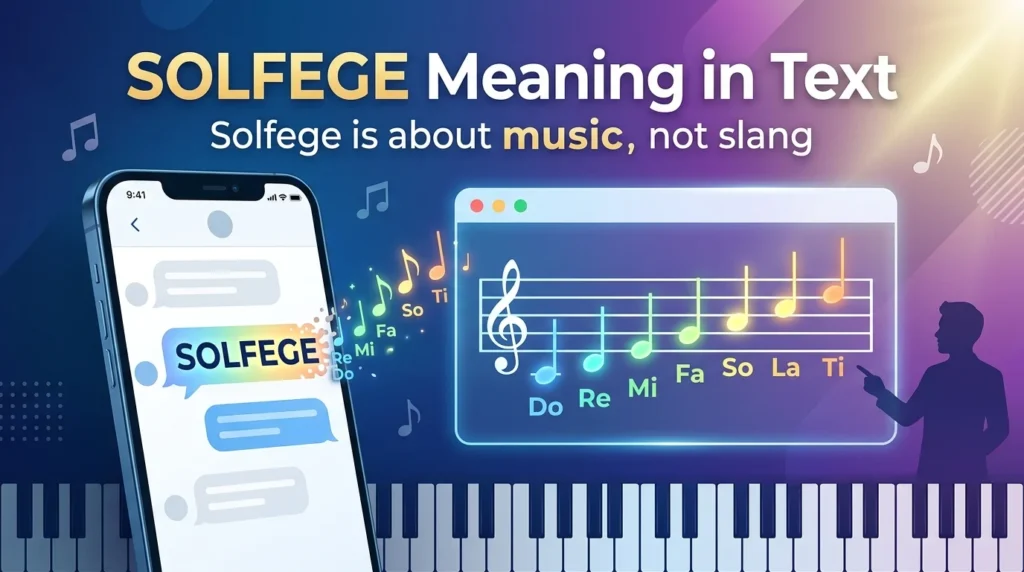 SOLFEGE Meaning in Text