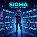 Sigma Meaning in Text