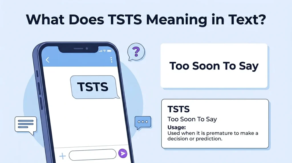 What Does TSTS Meaning in Text?