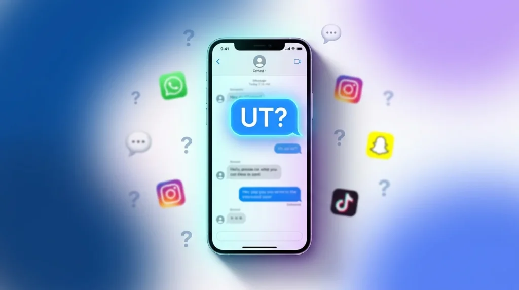 What Does UT Meaning in Text?