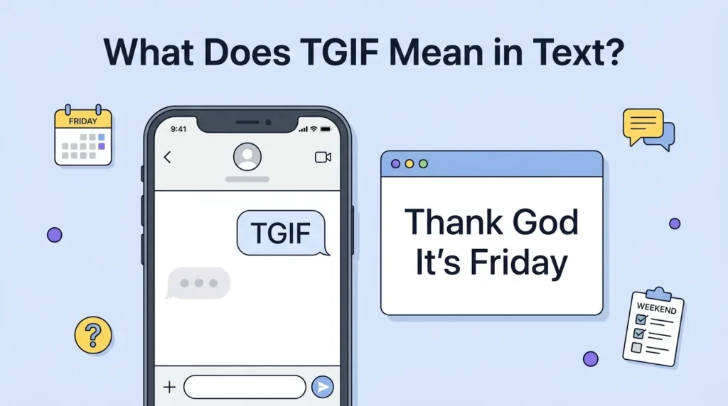What Does TGIF Meaning in Text?