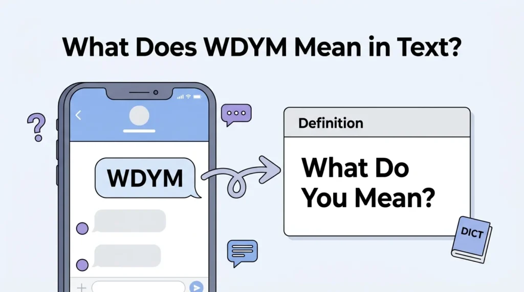 What Does WDYM Mean in Text?