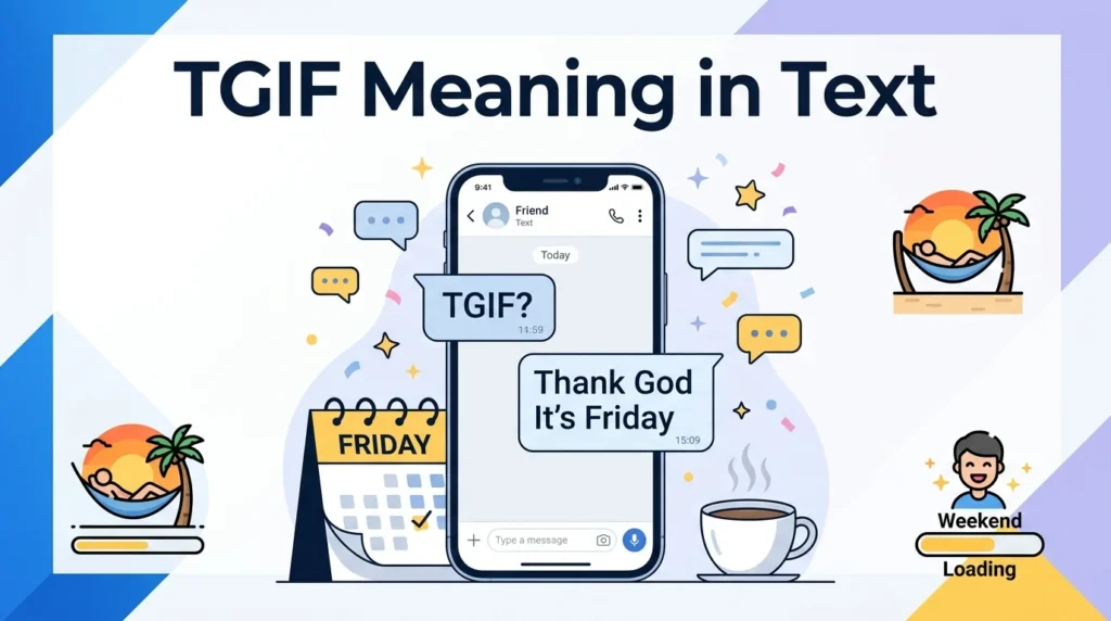 TGIF Meaning in Text