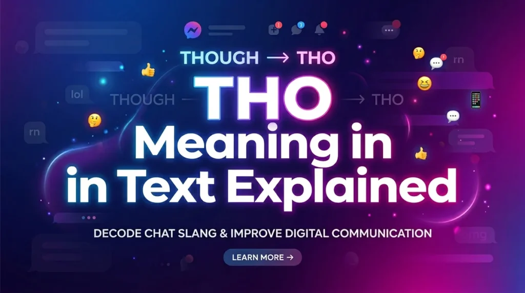 THO Meaning in Text