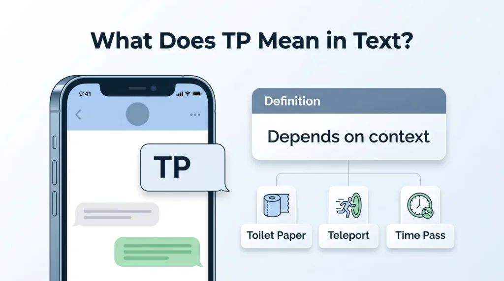 What Does TP Meaning in Text?