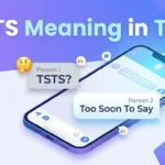 TSTS Meaning in Text
