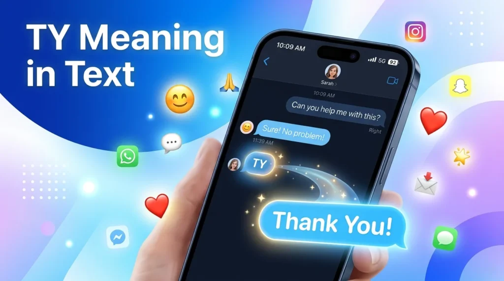 TY Meaning in Text
