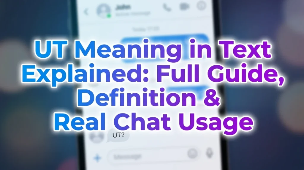 UT Meaning in Text