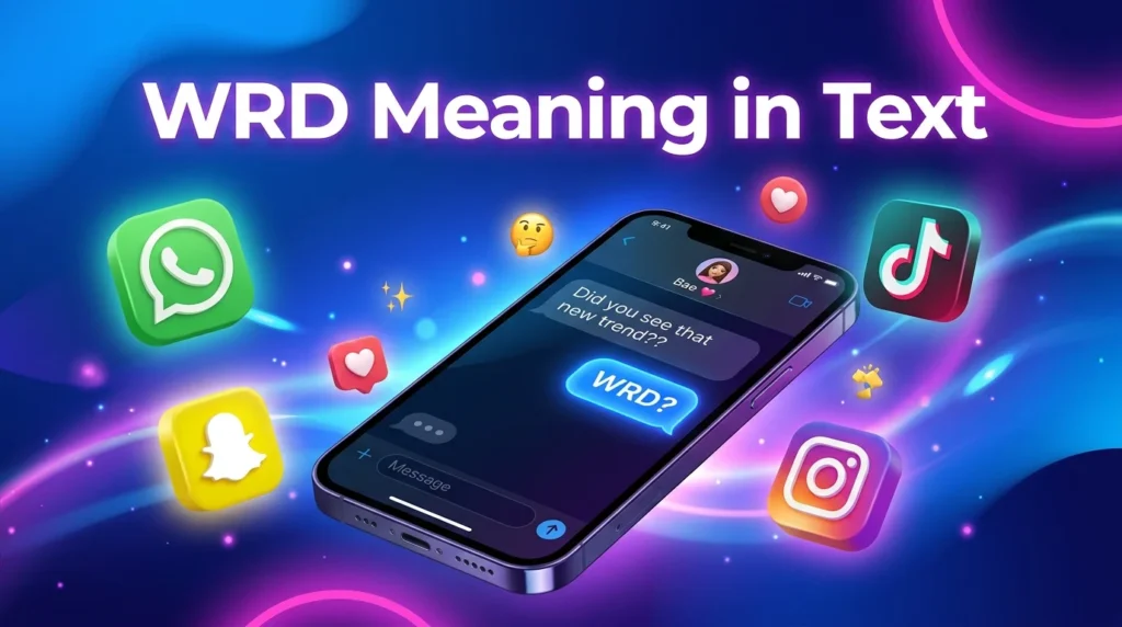 WRD Meaning in Text
