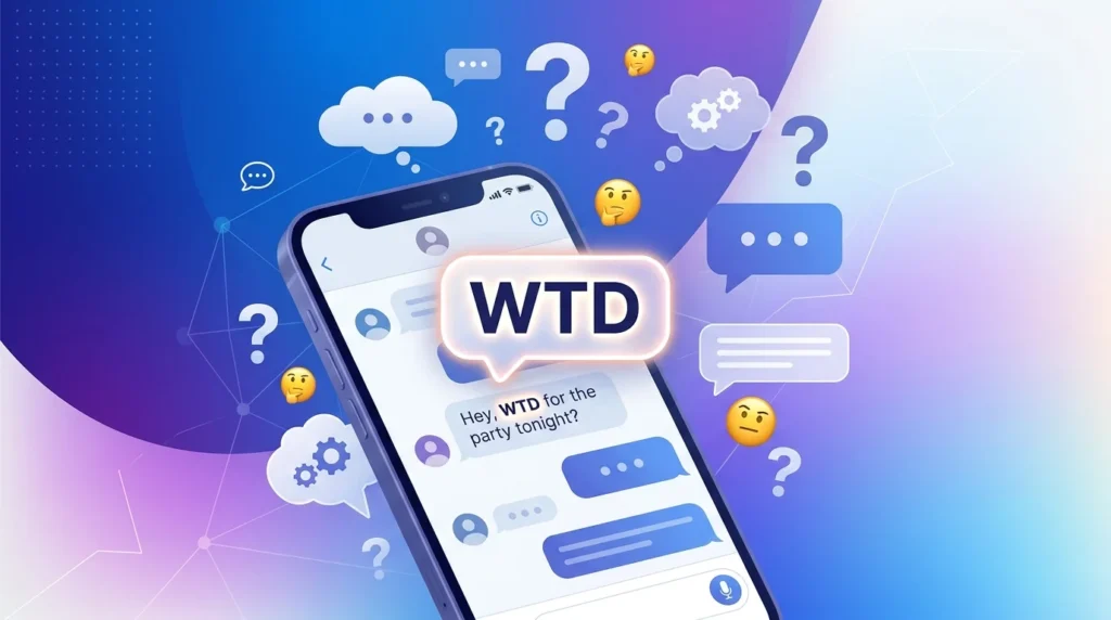 WTD Meaning in Text