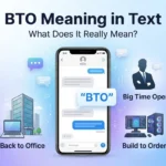 BTO Meaning in Text