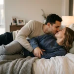 Horizontally kiss meaning