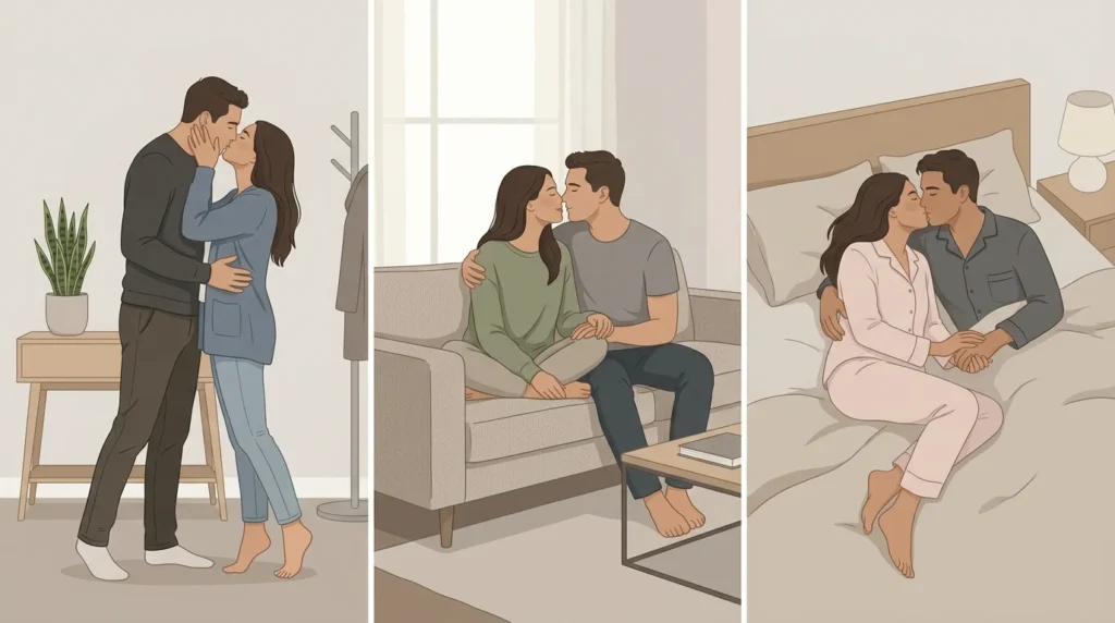 Is Kissed Horizontally Romantic or Sexual?