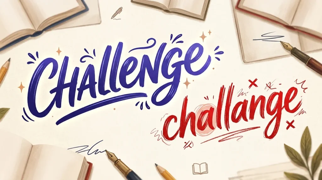 Challenge or Challange Differences