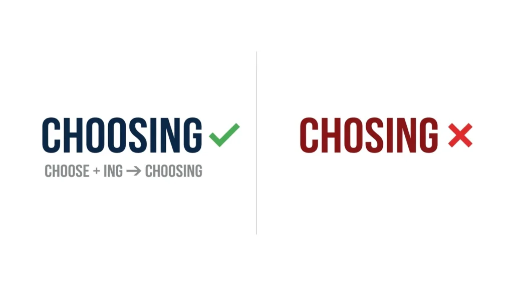 Choosing or Chosing