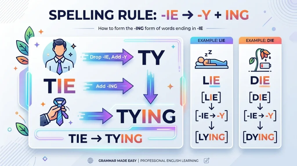 Tying in Real English