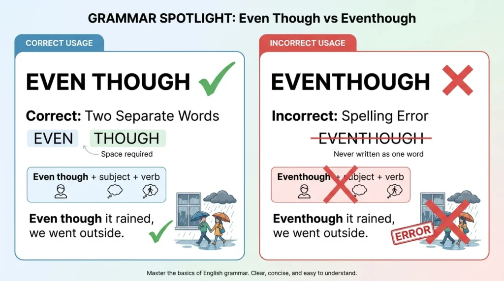 Incorrect vs. Correct
