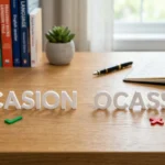 Occasion or Ocassion