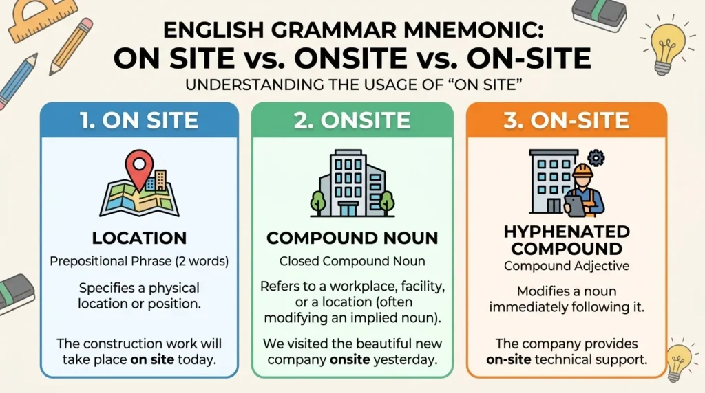 What Is the Difference Between Onsite and On Site?