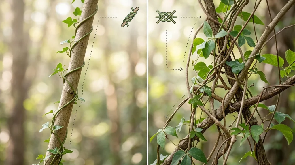 Entwined vs Intertwined